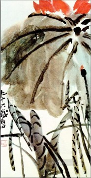 Qi Baishi loto chino tradicional Pinturas al óleo